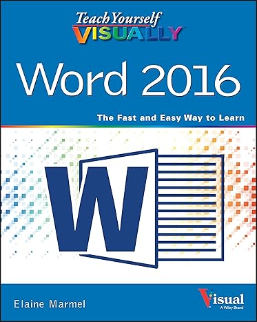 Teach Yourself VISUALLY Word 2016 - Epub + Convrted Pdf